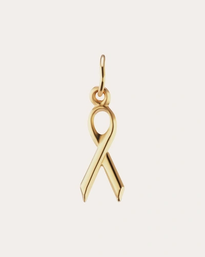 Shop The Gild Women's Gold Ribbon Charm