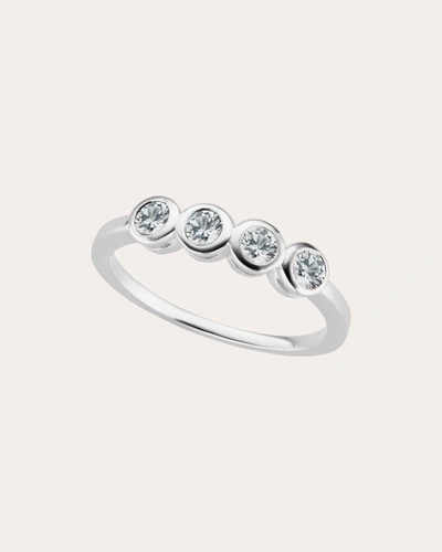 Shop The Gild Women's Diamond Quartet Confetti Ring In Silver