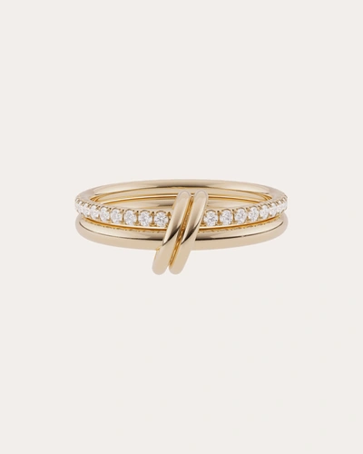 Shop Spinelli Kilcollin Women's Ceres Deux Stack Ring In Gold