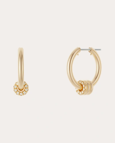 Shop Spinelli Kilcollin Women's Ara Yg Deux Hoop Earrings In Gold