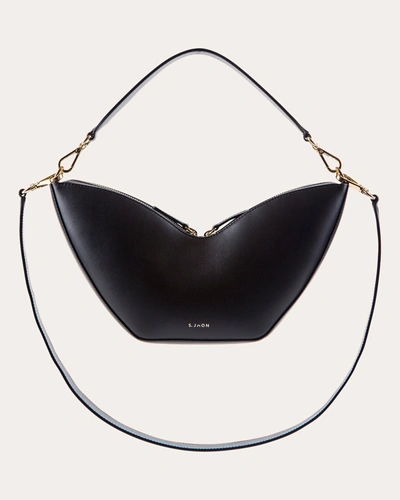 Shop S.joon S. Joon Women's Tulip Convertible Bag In Black