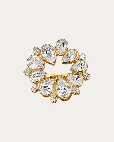Shop Anabela Chan Women's Diamond Panettone Ring In Gold
