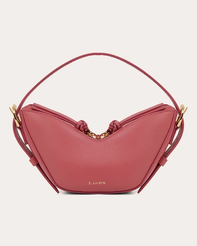 Shop S.joon S. Joon Women's Mini Tulip Baguette Bag In Pink