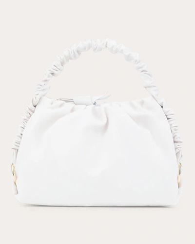 Shop S.joon S. Joon Women's Scrunchie Baby Bao Bag In White