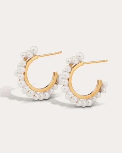 Shop Completedworks Women's Stratus Earrings In Gold