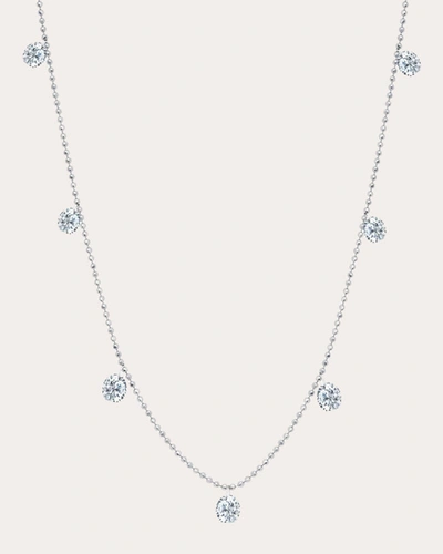 Graziela Gems Women's Floating Diamond 18k White Gold & 1.03 Tcw Diamond Necklace In Silver