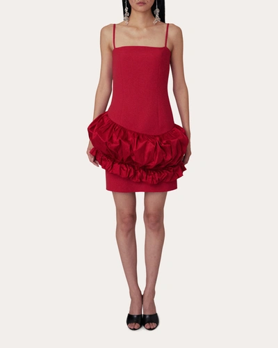 Shop Filiarmi Women's Mavis Mini Dress In Red