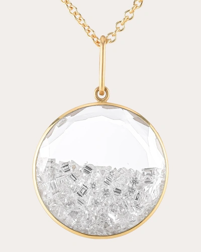 Shop Moritz Glik Women's Core 20 Shaker Pendant Necklace In White