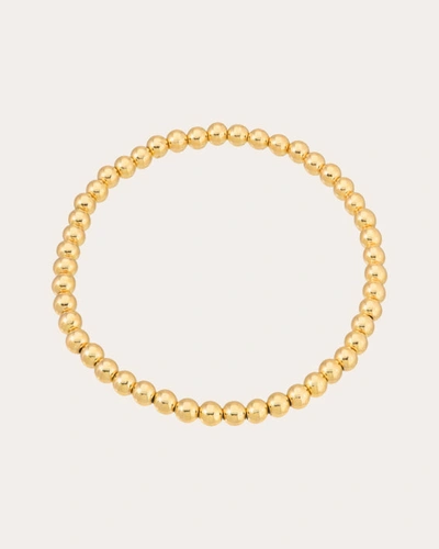 Shop Zoe Lev Women's Gold Bead Bracelet