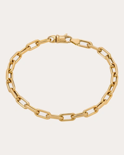 Shop Zoe Lev Women's Large Open-link Chain Bracelet In Gold