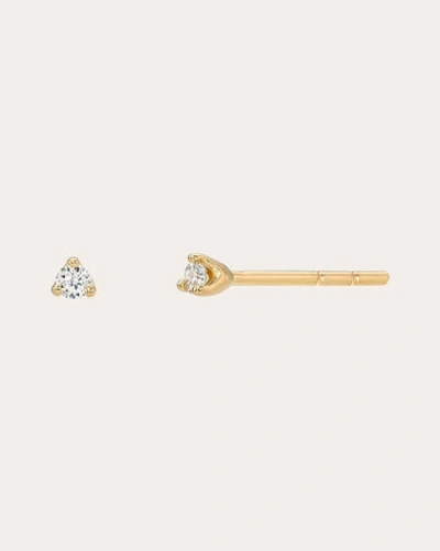 Zoe Lev Women's Mini 14k Gold Diamond Stud Earrings In Gold