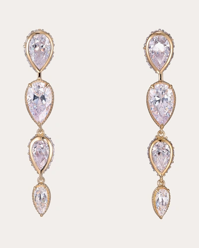 Shop Anabela Chan Women's Convertible Dew Drop Earrings In Gold