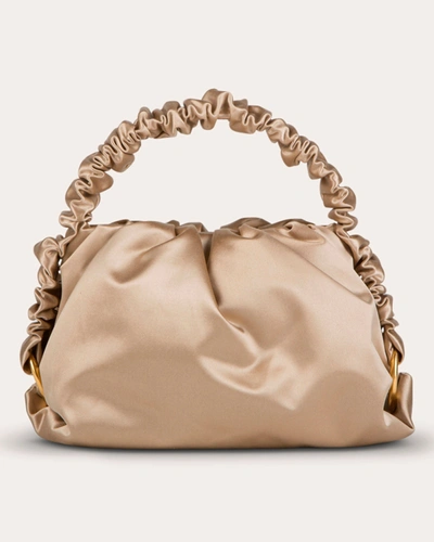 Shop S.joon S. Joon Women's Scrunchie Baby Bao Bag In Cream