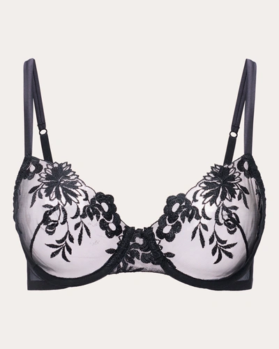 Shop La Perla Women's Zephyr Underwire Bra In Black