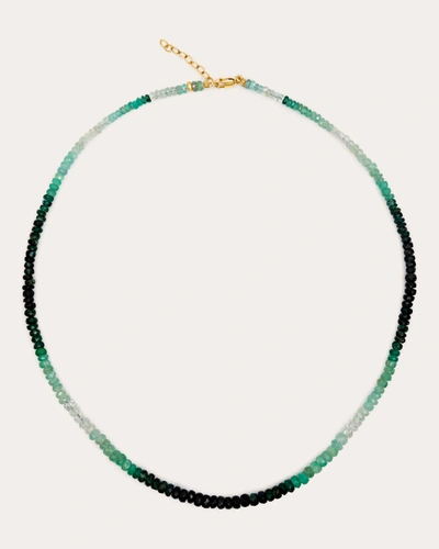 Shop Jia Jia Women's Arizona Emerald Necklace In Green