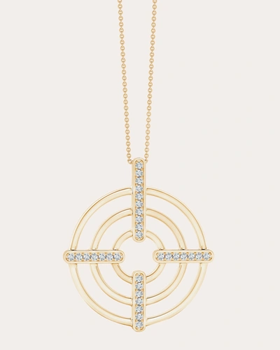 Natori Women's Bar 14k Gold Diamond Pendant Necklace In Gold