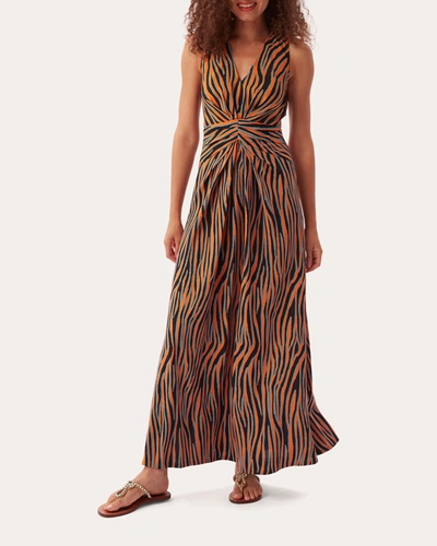 Shop Diane Von Furstenberg Women's Ace Dress In Brown