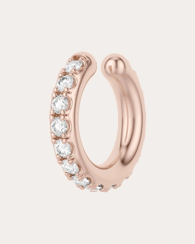 Shop Spinelli Kilcollin Women's Eclipse Diamond Ear Cuff In Pink