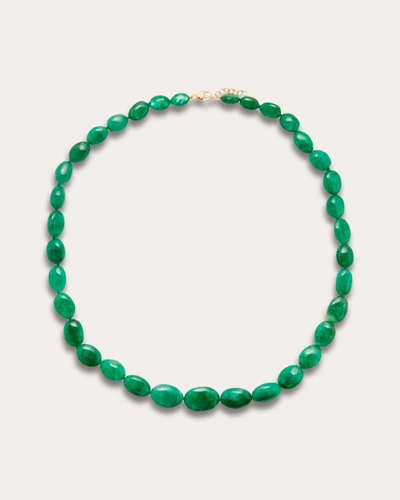 Shop Jia Jia Women's Arizona Emerald Quartz Necklace In Green