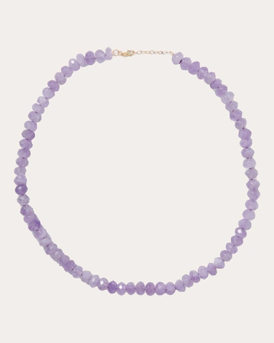 Shop Jia Jia Women's Oracle Lavender Amethyst Necklace In Purple
