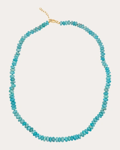 Shop Jia Jia Women's Oracle Amazonite Necklace In Blue