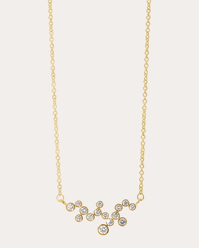 Shop Syna Jewels Women's Cosmic Diamond Constellation Necklace In Gold