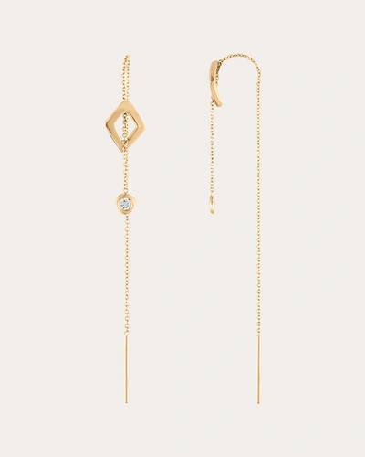 Shop Gigi Ferranti Women's Threader Earrings In Gold