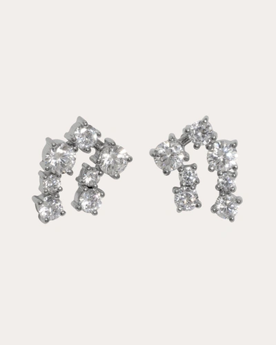 Shop Completedworks Women's Meteor Shower Earrings In Silver