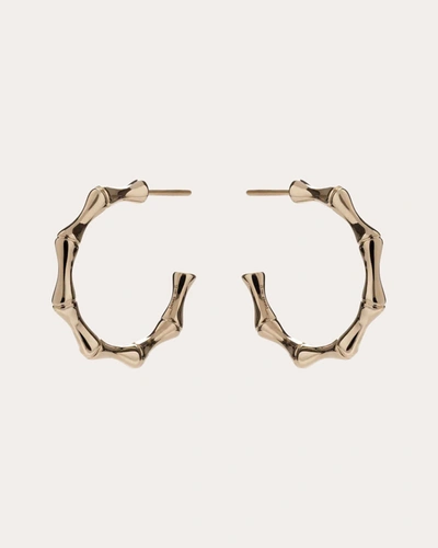 Shop Ara Vartanian Women's Bamboo Earrings In Gold