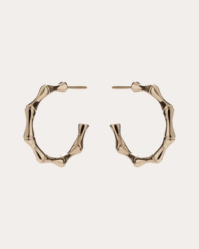 Ara Vartanian Women's Bamboo 18k Gold Hoop Earrings In Gold