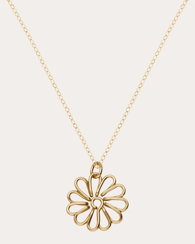 Shop Atelier Paulin Women's Passionnément Pétale Necklace In Gold