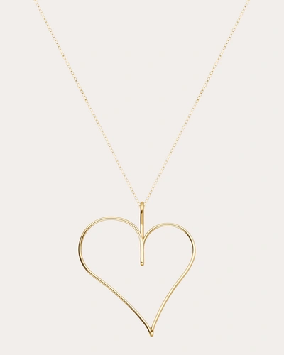 Shop Atelier Paulin Women's Caur Des Vivants Necklace In Gold