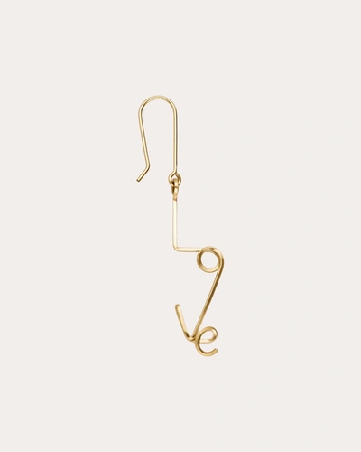 Shop Atelier Paulin Women's Love Squared Earring In Gold