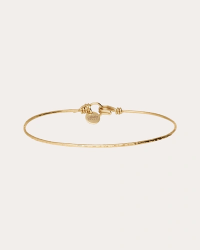 Shop Atelier Paulin Women's Original Martelé Hammered Bracelet In Gold