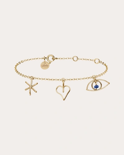 Shop Atelier Paulin Women's La Signature Bracelet In Gold