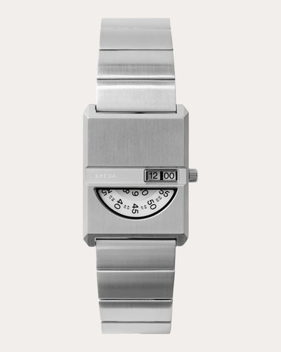 Shop Breda Women's Stainless Steel Pulse Tandem Bracelet Watch In Silver