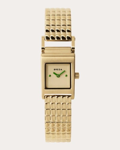Shop Breda Women's 18k Gold-plated Revel Bracelet Watch