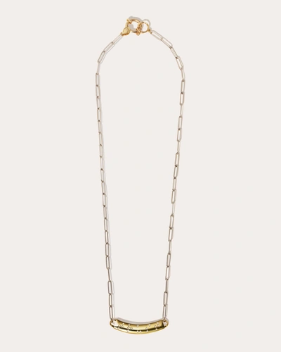 Shop Milamore Women's Diamond Braille 'trust' Necklace In Gold