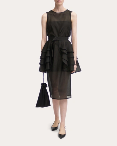 Shop Bite Studios Women's Lucid Petal Dress In Black