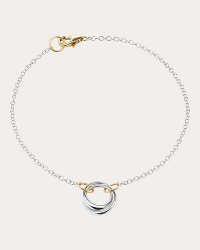 Shop The Gild Women's Silver Encircle Bracelet