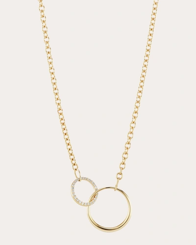 Shop The Gild Women's Diamond Bestie Pendant Necklace In Gold