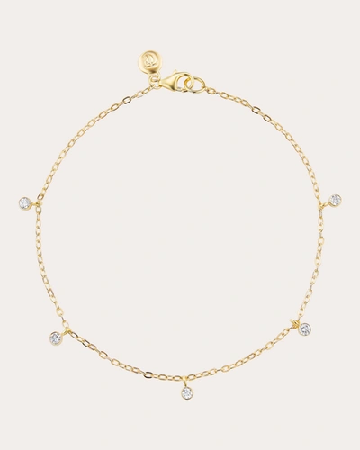 Shop The Gild Women's Five Diamond Confetti Bracelet In Gold