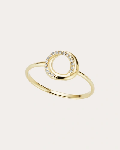 Shop The Gild Women's Pavé Encircle Ring In Gold