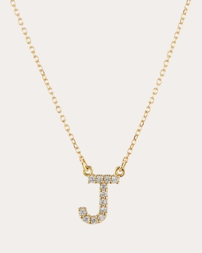 Shop The Gild Women's 14k Gold & Diamond Initial Pendant Necklace