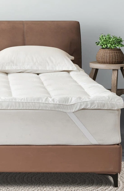 Woven & Weft Down Alternative Mattress Topper In White