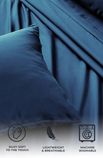 Woven & Weft Wrinkle Resistant Sheet Set In Ocean