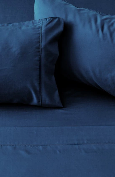 Woven & Weft Wrinkle Resistant Sheet Set In Ocean
