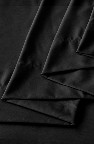 Woven & Weft Microfiber Sheet Set In Black