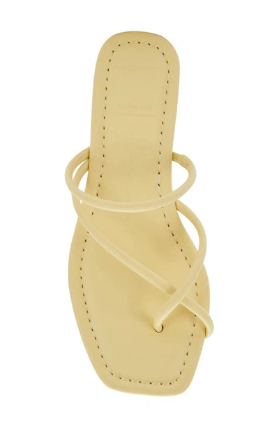 Shop Dolce Vita Leanna Slide Sandal In Daffodil Stella