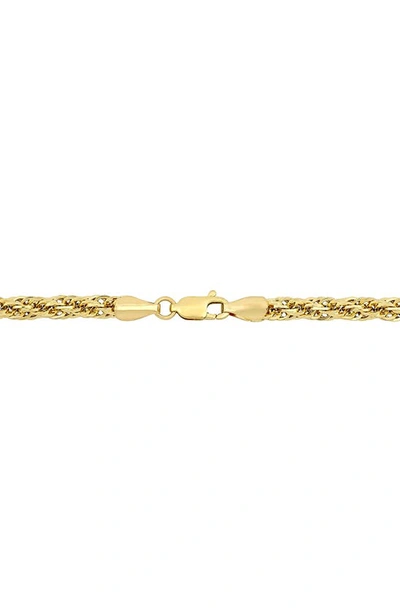 Delmar Infinity Rope Chain Bracelet In Gold